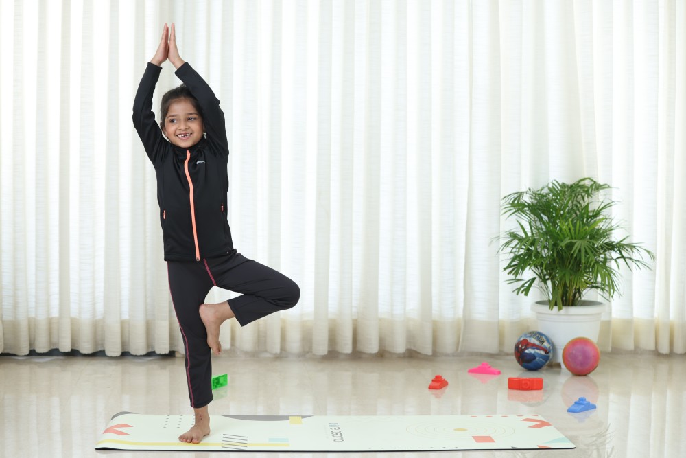 Tree Pose | Core Asana Kid's Yoga Mat